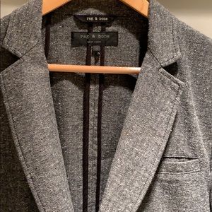 Rag & Bone Deconstructed Blazer with Elbow Patches